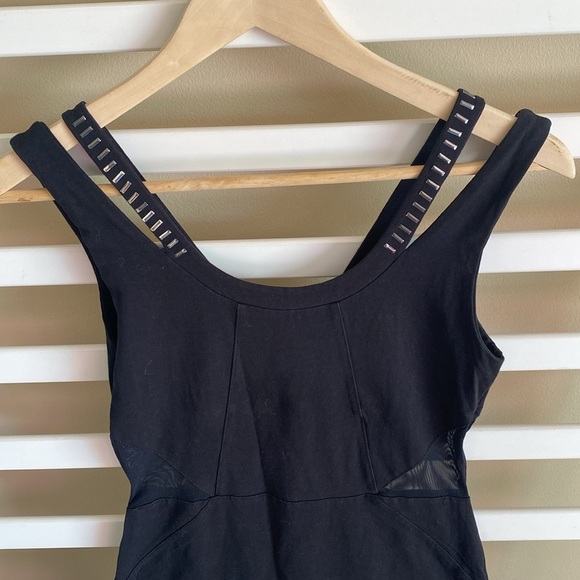 H&M Black Mini Dress Size 6 - Picture 7 of 15